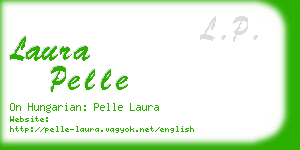 laura pelle business card